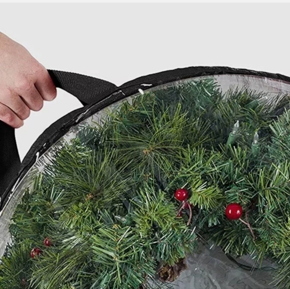 Mainstays 24" x 7.3" Wreath Storage Bag Set of 2 - Picture 8 of 9